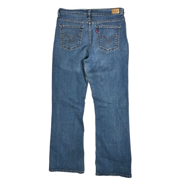 Levis 512 Perfectly Slimming Boot Cut Women’s Jeans Size 14 M - Picture 3 of 9